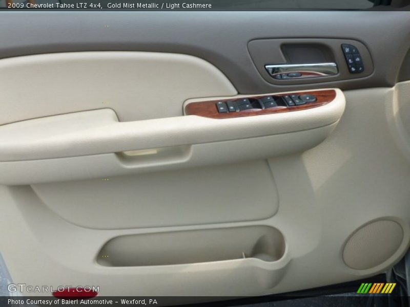 Gold Mist Metallic / Light Cashmere 2009 Chevrolet Tahoe LTZ 4x4