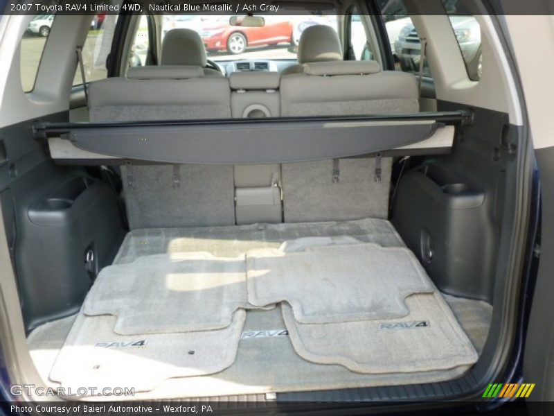 Nautical Blue Metallic / Ash Gray 2007 Toyota RAV4 Limited 4WD