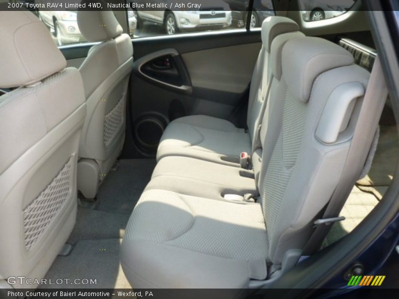 Nautical Blue Metallic / Ash Gray 2007 Toyota RAV4 Limited 4WD