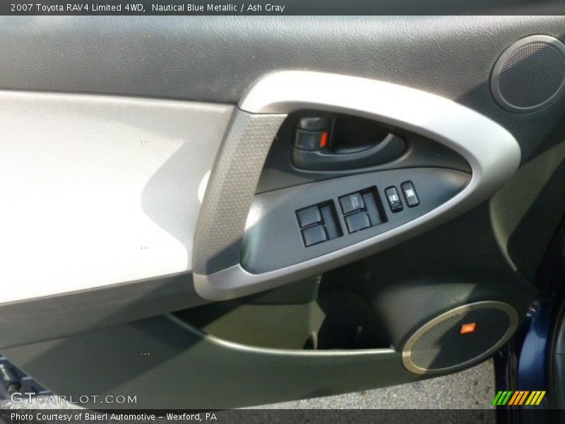 Nautical Blue Metallic / Ash Gray 2007 Toyota RAV4 Limited 4WD