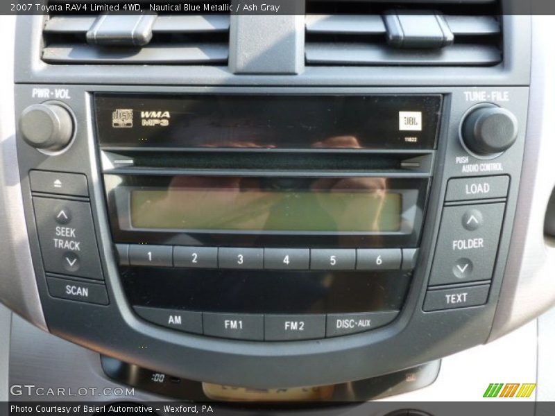 Nautical Blue Metallic / Ash Gray 2007 Toyota RAV4 Limited 4WD
