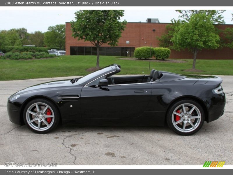 2008 V8 Vantage Roadster Jet Black