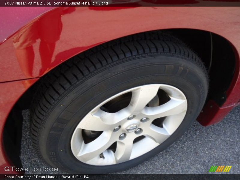 Sonoma Sunset Metallic / Blond 2007 Nissan Altima 2.5 SL