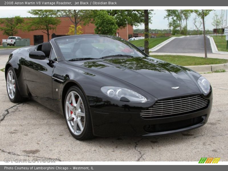Front 3/4 View of 2008 V8 Vantage Roadster