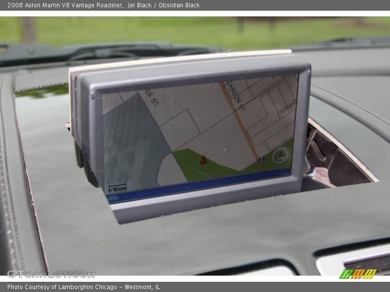 Navigation of 2008 V8 Vantage Roadster