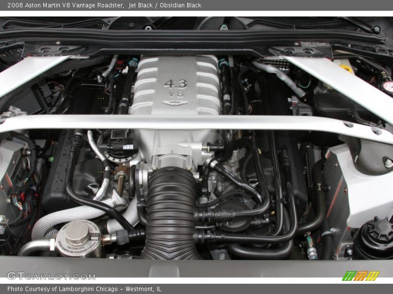  2008 V8 Vantage Roadster Engine - 4.3 Liter DOHC 32V VVT V8