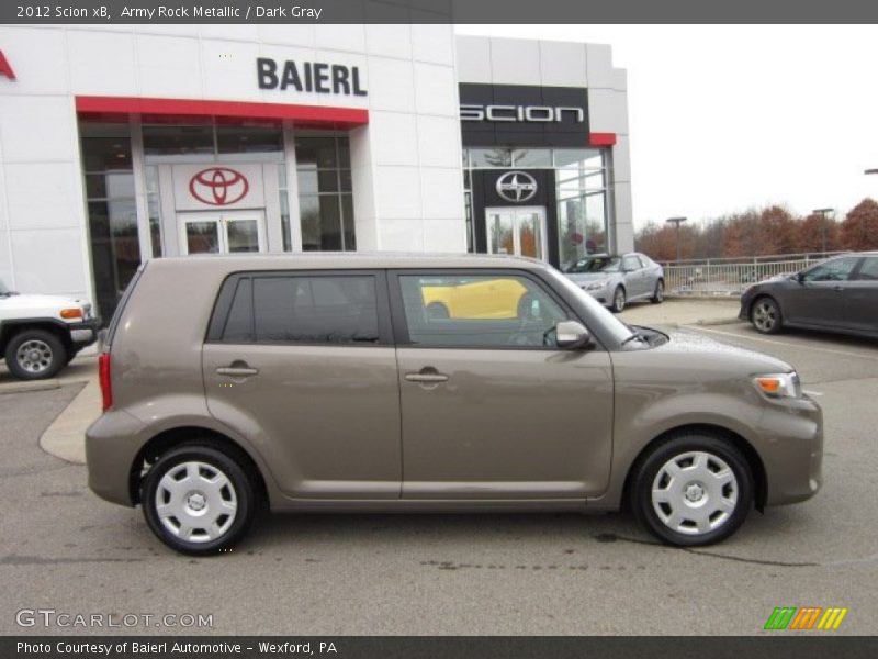 Army Rock Metallic / Dark Gray 2012 Scion xB