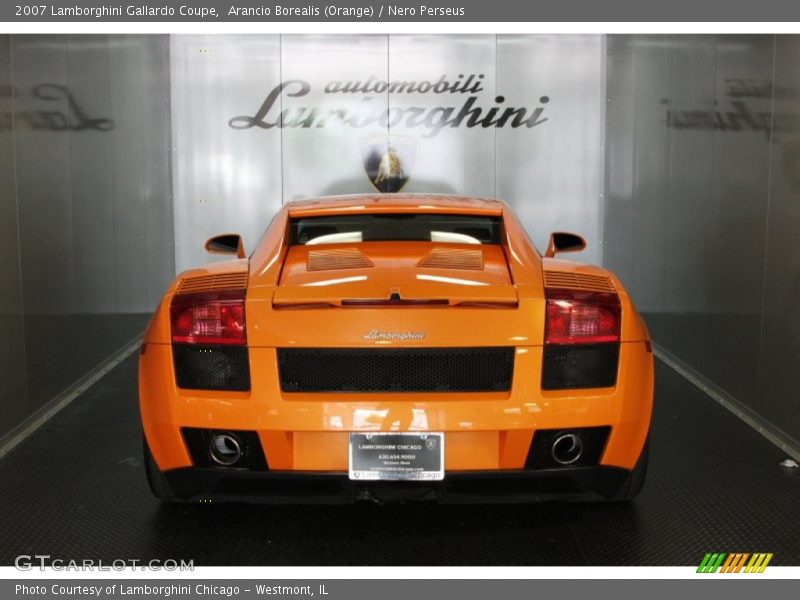 Arancio Borealis (Orange) / Nero Perseus 2007 Lamborghini Gallardo Coupe