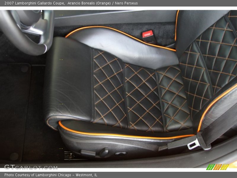 Front Seat of 2007 Gallardo Coupe