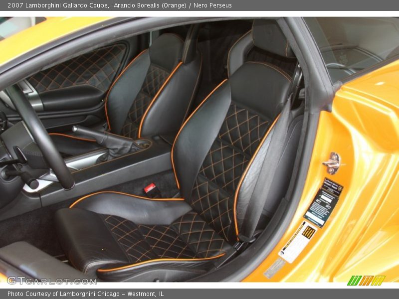 Front Seat of 2007 Gallardo Coupe