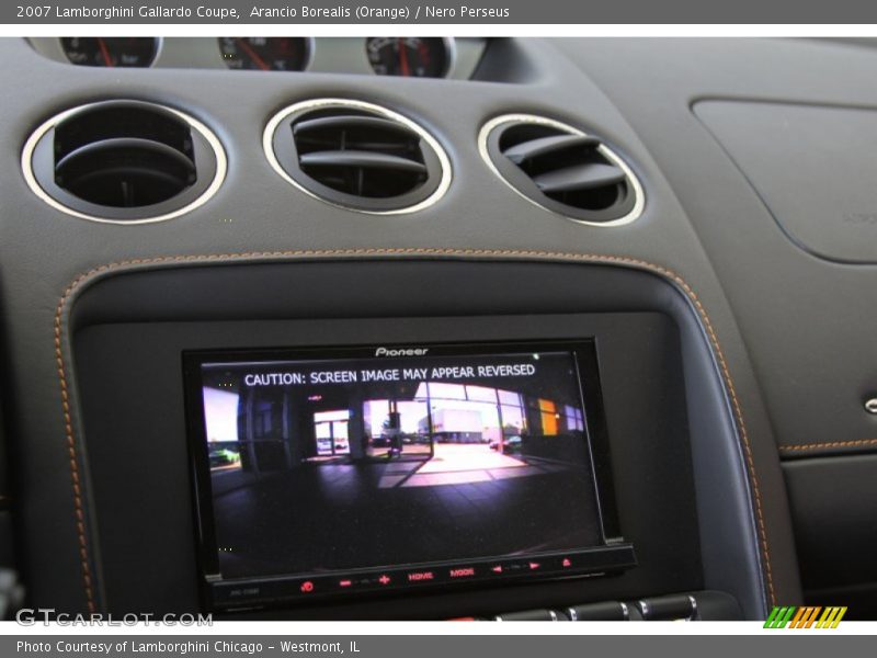 Arancio Borealis (Orange) / Nero Perseus 2007 Lamborghini Gallardo Coupe