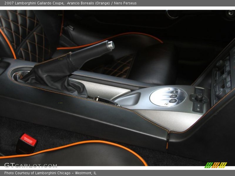 Arancio Borealis (Orange) / Nero Perseus 2007 Lamborghini Gallardo Coupe