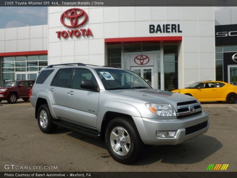 Titanium Metallic / Stone 2005 Toyota 4Runner SR5 4x4