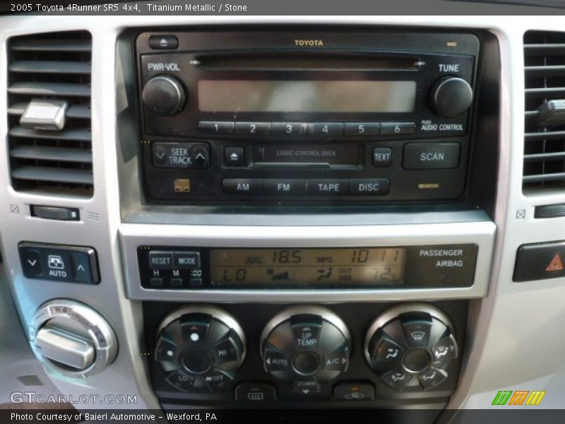 Titanium Metallic / Stone 2005 Toyota 4Runner SR5 4x4
