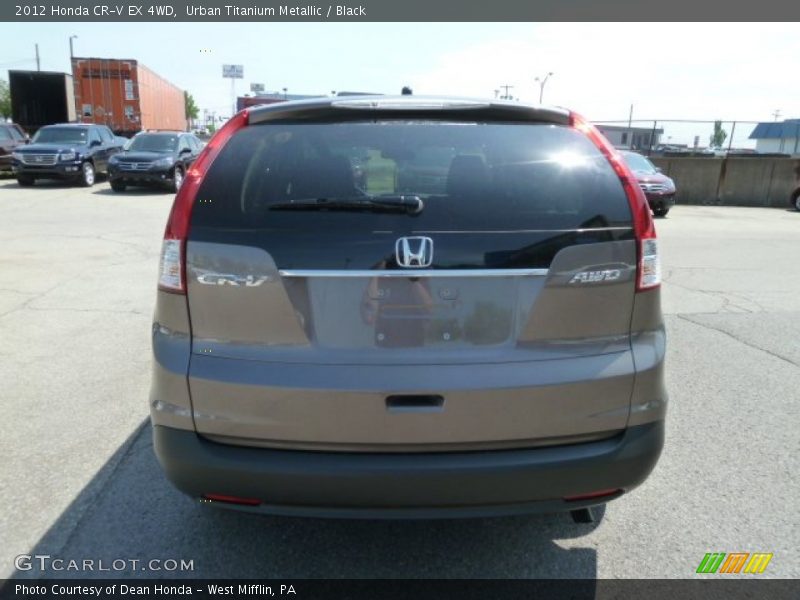 Urban Titanium Metallic / Black 2012 Honda CR-V EX 4WD