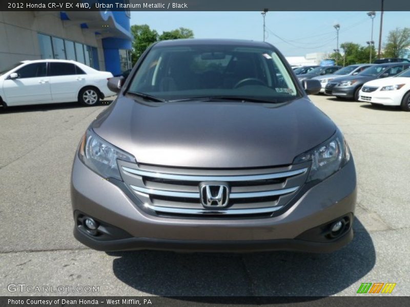 Urban Titanium Metallic / Black 2012 Honda CR-V EX 4WD