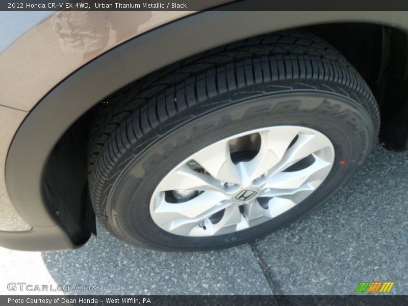 Urban Titanium Metallic / Black 2012 Honda CR-V EX 4WD