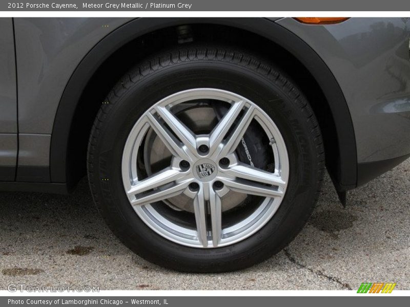 Meteor Grey Metallic / Platinum Grey 2012 Porsche Cayenne