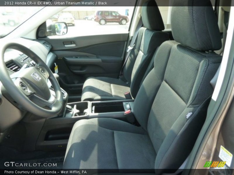 Urban Titanium Metallic / Black 2012 Honda CR-V EX 4WD