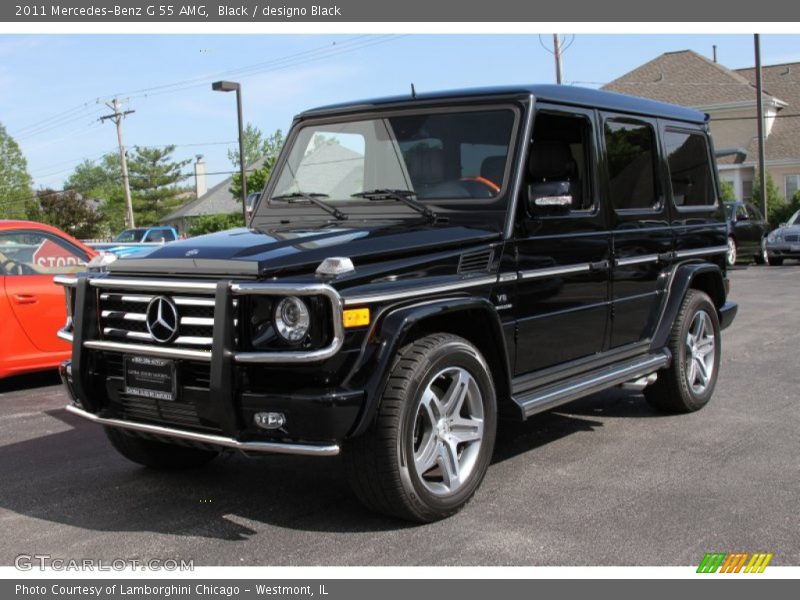 Front 3/4 View of 2011 G 55 AMG