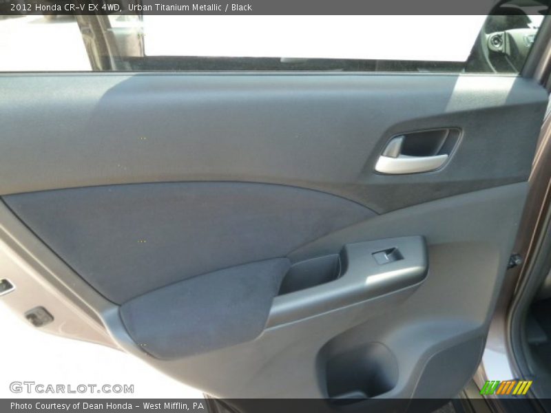 Urban Titanium Metallic / Black 2012 Honda CR-V EX 4WD