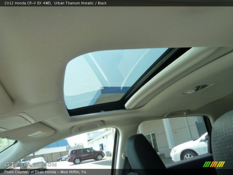 Urban Titanium Metallic / Black 2012 Honda CR-V EX 4WD