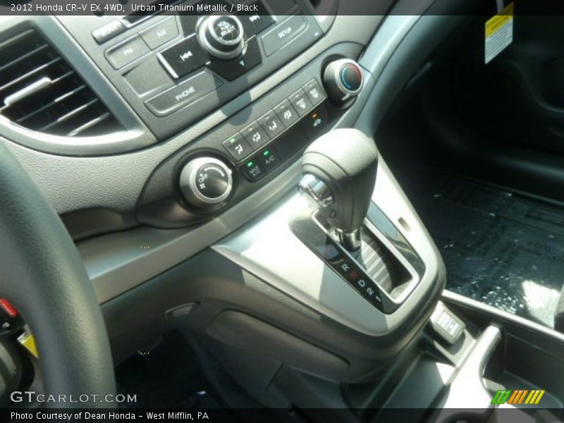 Urban Titanium Metallic / Black 2012 Honda CR-V EX 4WD