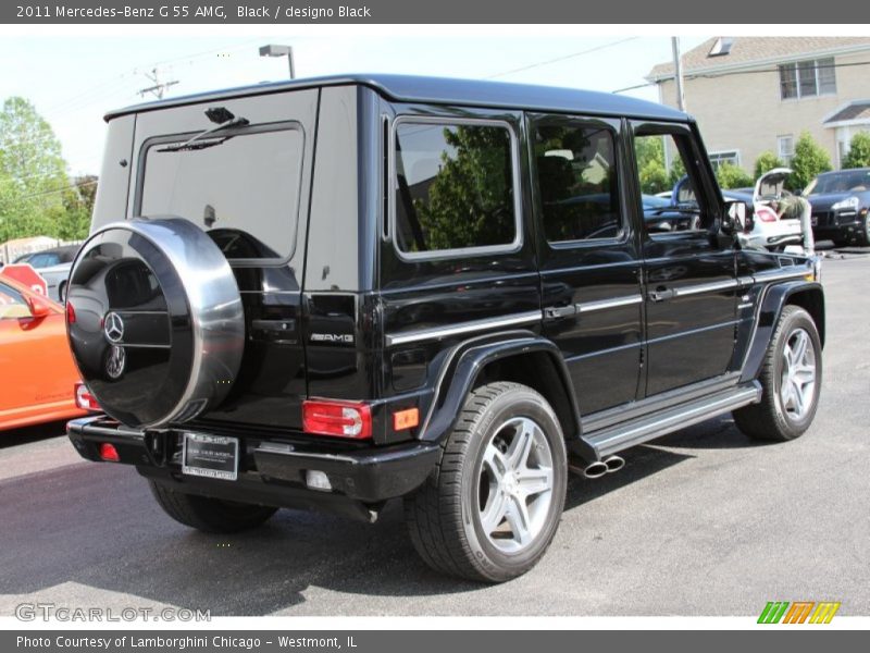 Black / designo Black 2011 Mercedes-Benz G 55 AMG