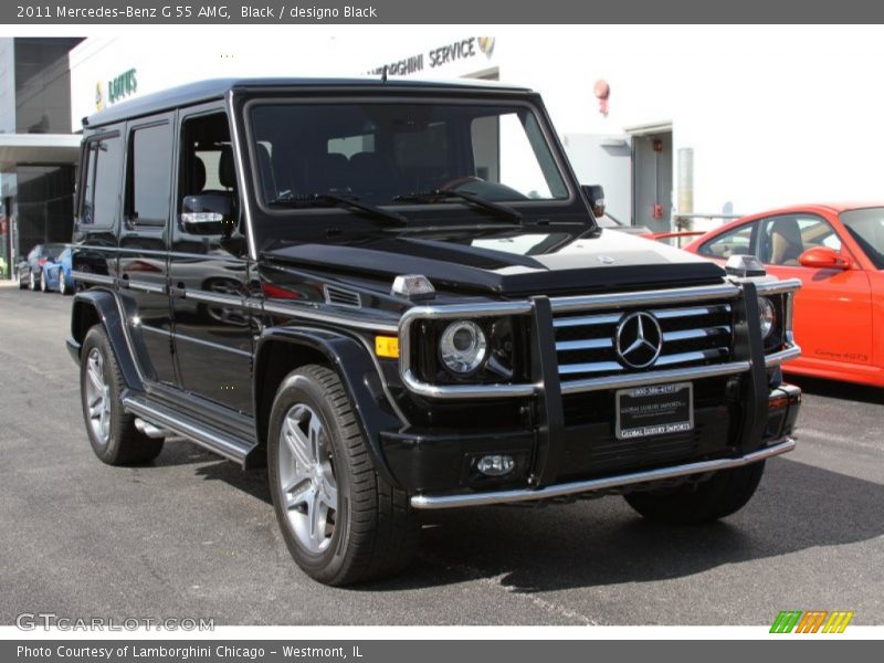 Black / designo Black 2011 Mercedes-Benz G 55 AMG