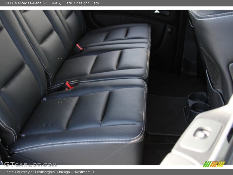  2011 G 55 AMG designo Black Interior