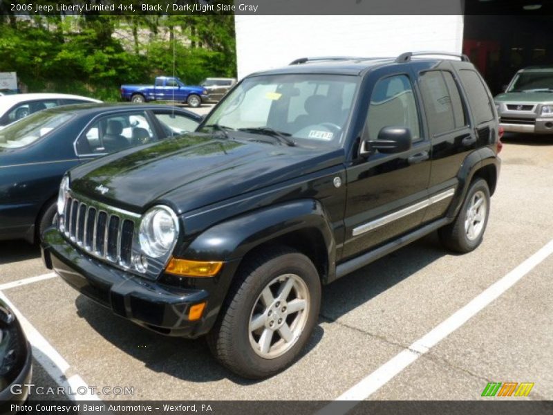 Black / Dark/Light Slate Gray 2006 Jeep Liberty Limited 4x4