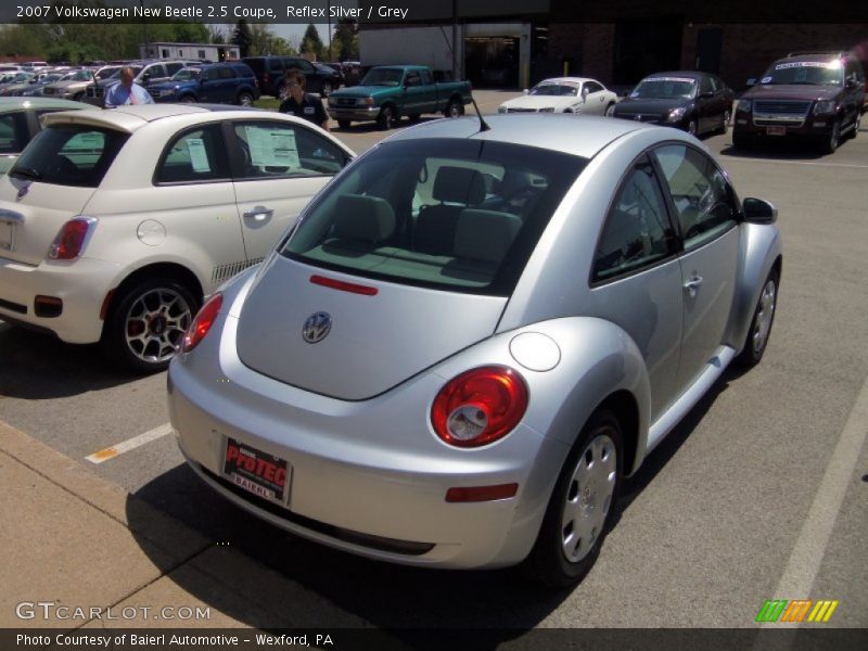 Reflex Silver / Grey 2007 Volkswagen New Beetle 2.5 Coupe