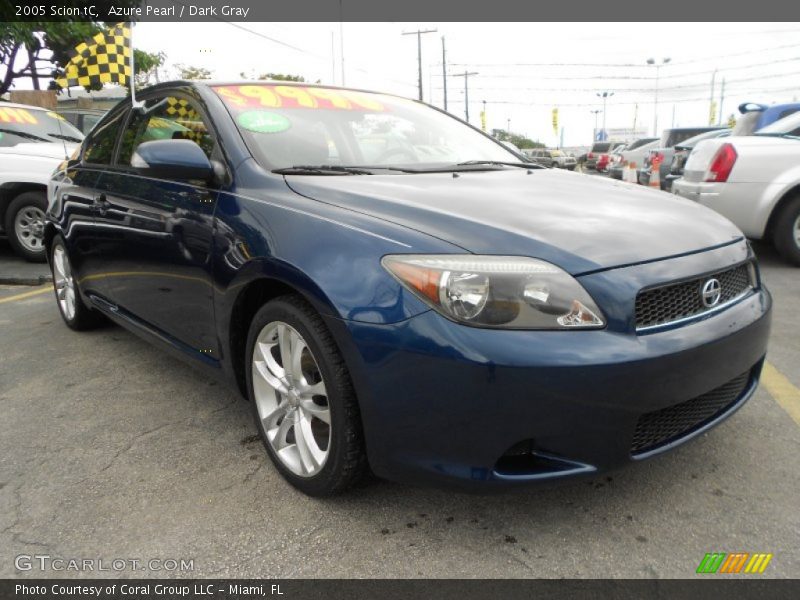 Azure Pearl / Dark Gray 2005 Scion tC