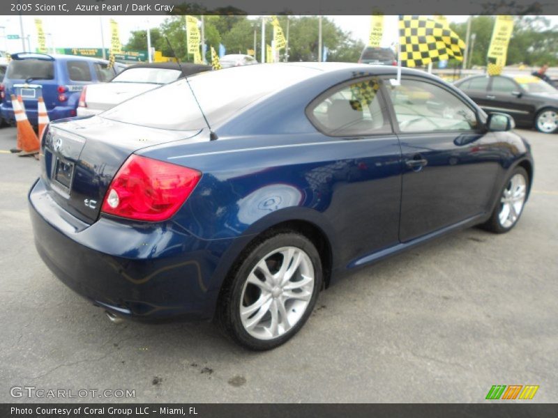 Azure Pearl / Dark Gray 2005 Scion tC