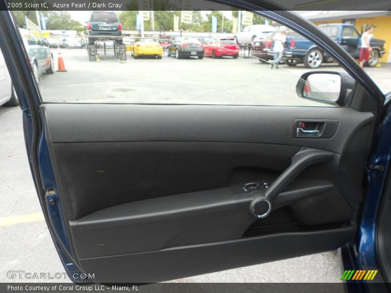 Azure Pearl / Dark Gray 2005 Scion tC