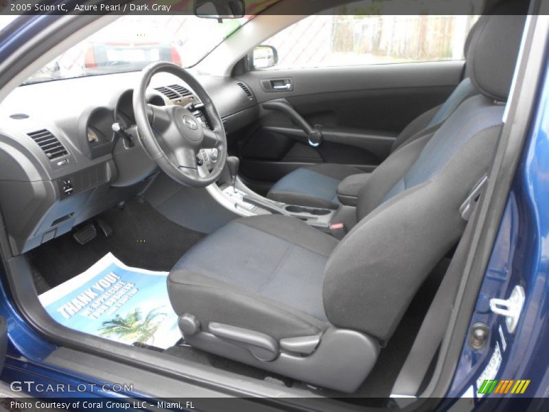 Azure Pearl / Dark Gray 2005 Scion tC