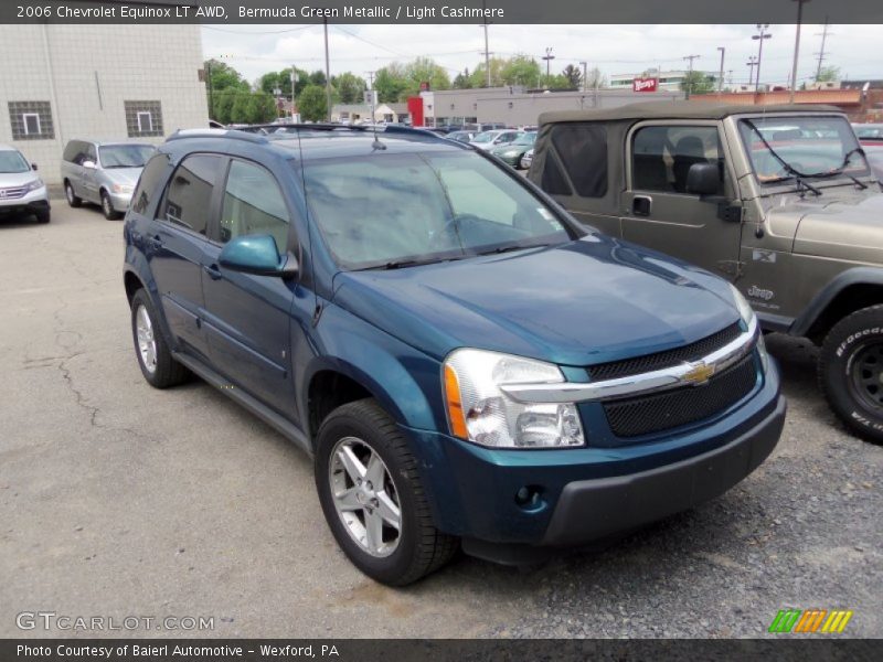 Bermuda Green Metallic / Light Cashmere 2006 Chevrolet Equinox LT AWD