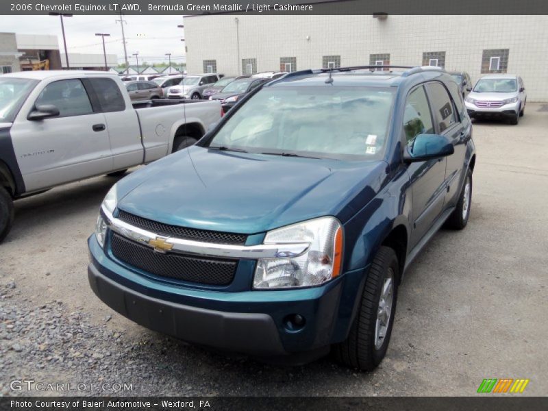 Bermuda Green Metallic / Light Cashmere 2006 Chevrolet Equinox LT AWD