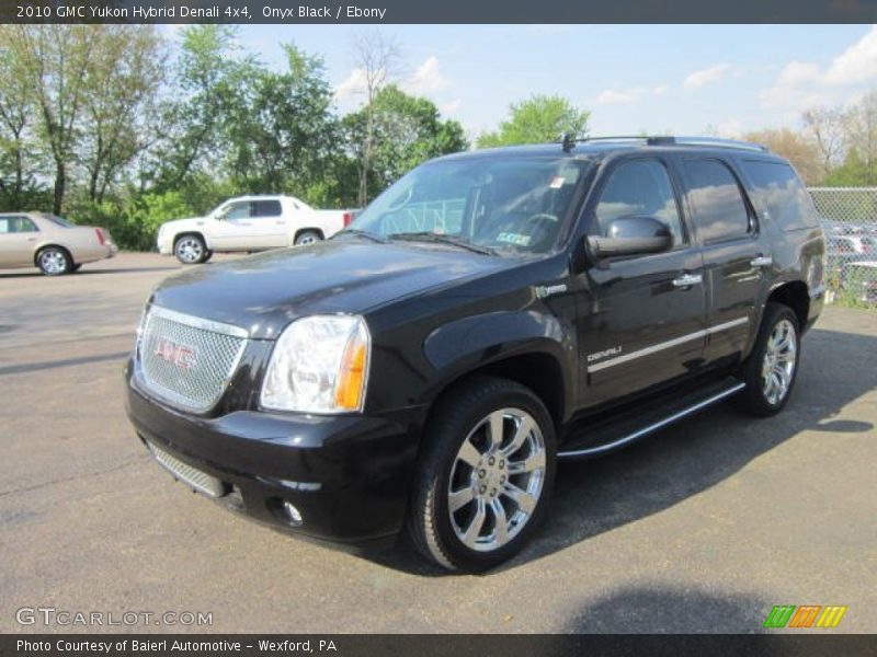 Onyx Black / Ebony 2010 GMC Yukon Hybrid Denali 4x4