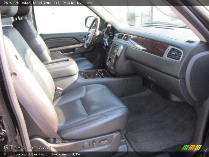  2010 Yukon Hybrid Denali 4x4 Ebony Interior