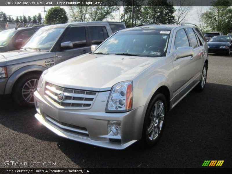 Light Platinum / Light Gray 2007 Cadillac SRX 4 V6 AWD