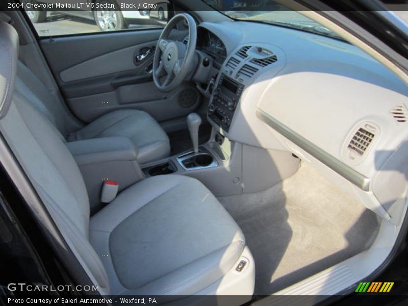 Black / Gray 2004 Chevrolet Malibu LT V6 Sedan