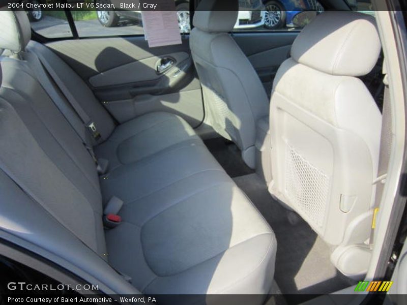 Black / Gray 2004 Chevrolet Malibu LT V6 Sedan