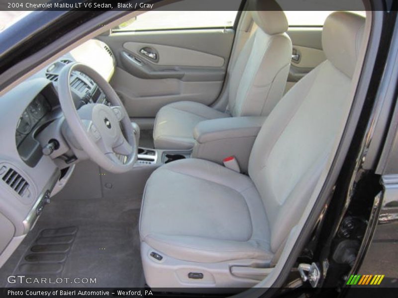 Black / Gray 2004 Chevrolet Malibu LT V6 Sedan