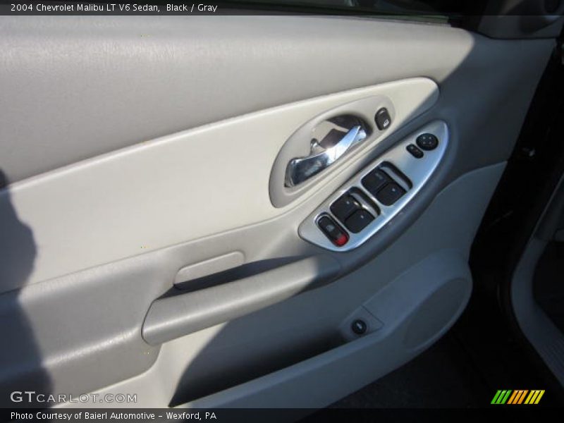 Black / Gray 2004 Chevrolet Malibu LT V6 Sedan