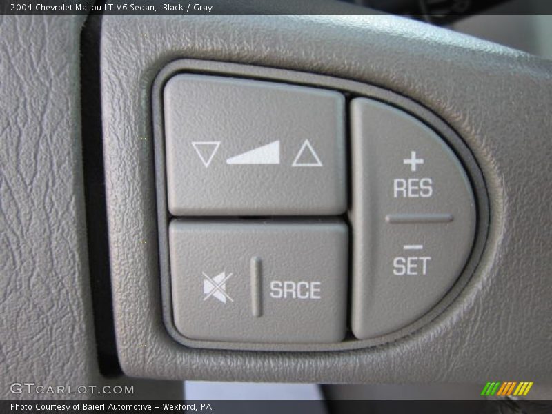 Black / Gray 2004 Chevrolet Malibu LT V6 Sedan