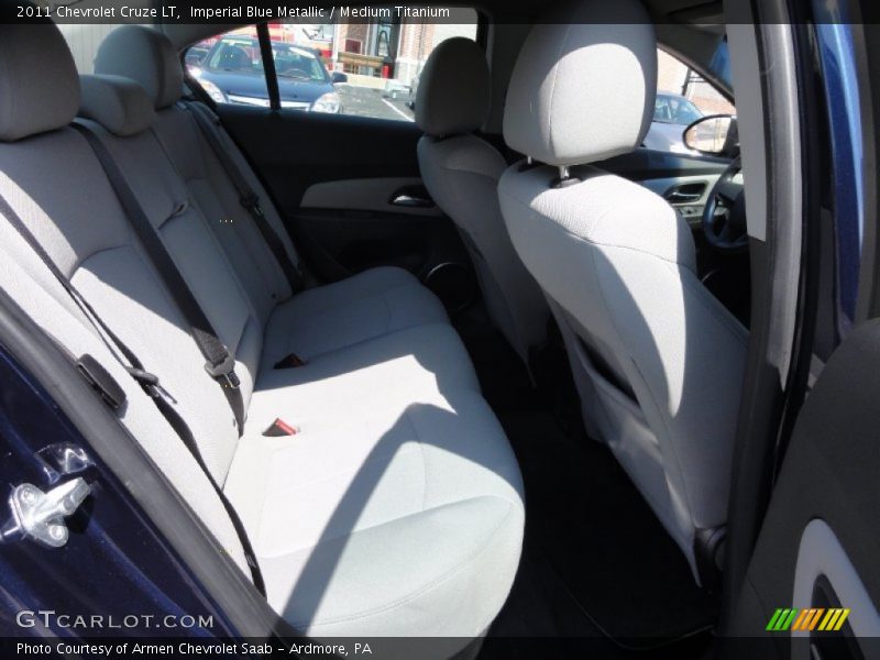 Imperial Blue Metallic / Medium Titanium 2011 Chevrolet Cruze LT
