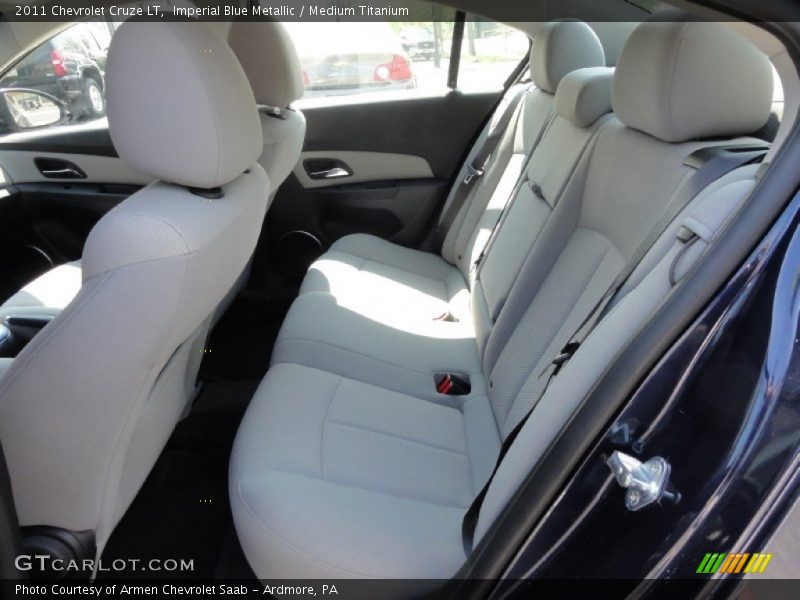 Imperial Blue Metallic / Medium Titanium 2011 Chevrolet Cruze LT