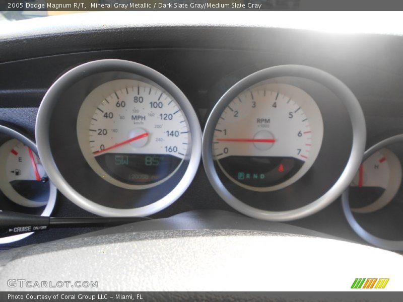 Mineral Gray Metallic / Dark Slate Gray/Medium Slate Gray 2005 Dodge Magnum R/T