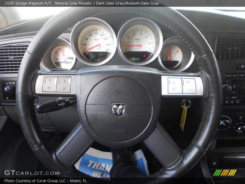 Mineral Gray Metallic / Dark Slate Gray/Medium Slate Gray 2005 Dodge Magnum R/T
